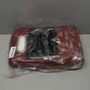 wuyaoyao Car Center Console Cover, 13.39"8.27"3.15" Leather Car Armrest Cover with Pocket & Tissue Box & Cup Holder, Multifunctional Auto Armrest Cushion Pad, Universal Car Accessories (Wine Red)