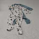 Jimonda Baby Girls Boys Footless Pajamas,Rayon From Bamboo Pjs 2 Way Zipper Long Sleeve Soft Sleeper,Infant Tie-dye Romper (18-24 Months, Dinosaurs&blue&green)