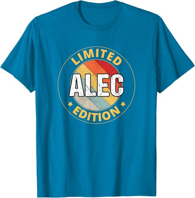 Alec Name T-Shirt, Size: M