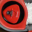 O-Cedar EasyWring Microfiber Spin Mop & Bucket Floor Cleaning System + 2 Extra Refills, Red/Gray