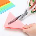 3 x Pinking Shears9 Zig Zag Scissors for FabricPinking Shears Scissors for Fabric CuttingProfessional Handheld DressmakingGreat for Many Kinds of Sewing Fabrics Leather and Craft Paper