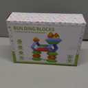 Doloowee 30 Pcs Montessori Stacking Building Blocks Toys, Preschool Educational Learning Toys for Toddlers 1-3 3-5, for Boys Girls