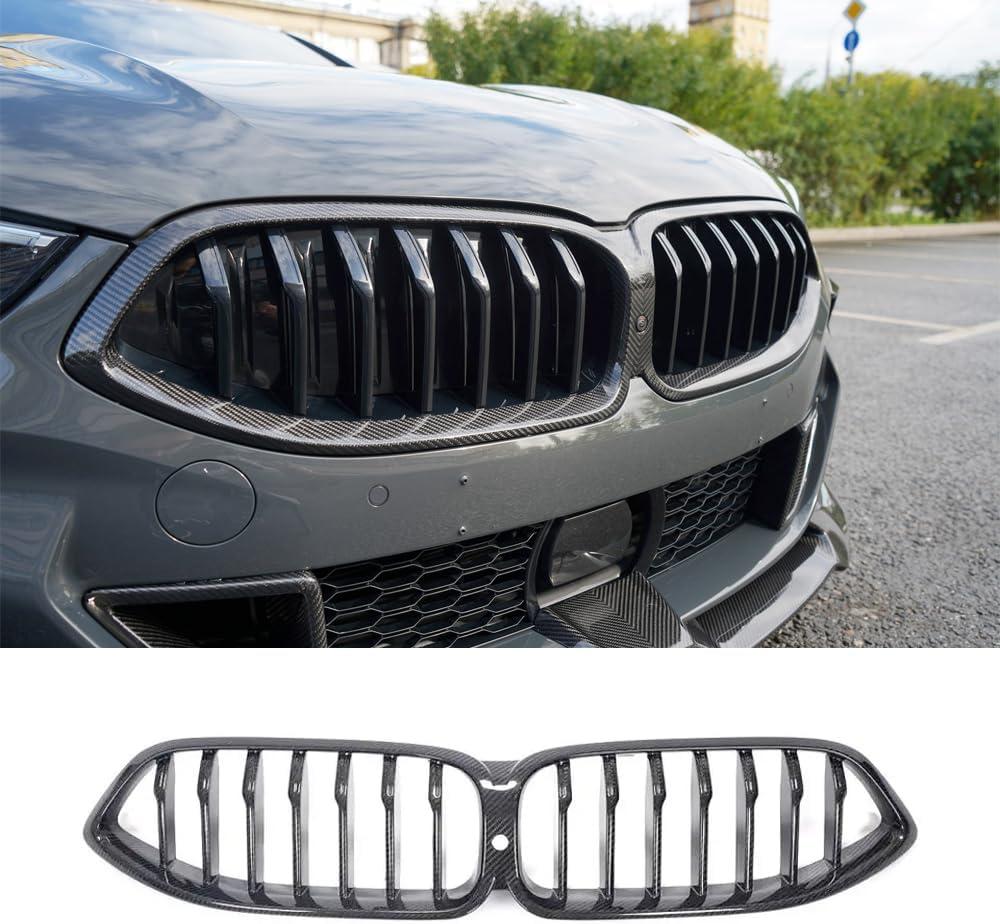 For BMW 8-Series G14 G15 G16 2019+Carbon Fiber Front Grille Grill