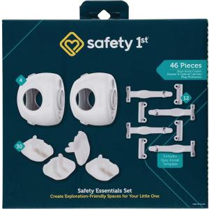 Safety 1st White Plastic Childproofing Kit 46 pc.