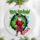 Six Seven Christmas Ornament, Funny 67 Meme Ornament, Six Seven Ornaments, Funny Christmas Ornaments 2025, Gen Z Keepsake Decoration, 67 Meme Gift, Stocking Stuffers for Teens Pack of 2