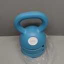Adjustable Kettlebell Weight Set: 3-in-1 Kettlebells (5lbs 8lbs 12lbs) for Home Gym Full-Body Workout Strength Training Weight Loss | Good for Beginners (Teal)
