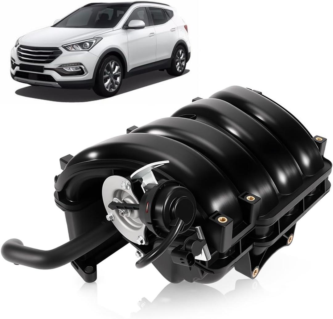 Engine Intake Manifold 28310-2G700 Fit for Kia Sorento 2.4L 12-15, Optima 2.4L 2.0L 11-15, Sportage 14-16, for Hyundai Santa Fe Sport 13-16, Sonata 11-14, Tucson 14-15 2.4L GDI Engine