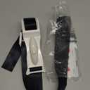 Jeeeun Car Seat Belt Cover for Pregnancy Universal Seatbelt Shoulder Pad Set with Adjustable Strap Soft Harness Pad Protect Your Neck and Shoulder (White)