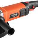 VEVOR Angle Grinder, 7" Electric Grinder Power Tool, 13Amps 8500RPM High-Speed Corded Angle Grinders with 270 Adjustable Dust Guard for Metal Grinding, Cutting, Rust Removal (Disc Not Included)