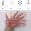 4 x Reusable Perineal Ice Packs for Postpartum & Hemorrhoid Pain Relief, Hot & Cold Pack for Women After Pregnancy. 2 Ice Pack and 3 Non-Woven Cover, Pink