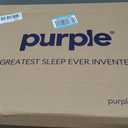 Purple DreamLayer Pillow - Standard Size, Multi-Layered GelFlex Grid & MicroAir Foam for Support & Pressure Relief - Customizable Height with Removable Foam Booster Layers