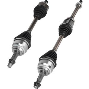 TadaMark New Front Left & Right CV Axle Shaft, Not for Hybrid, FWD Only