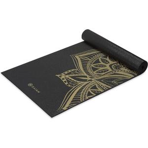 Gaiam Yoga Mat - Premium 6mm Print Extra Thick Non Slip Exercise & Fitness Mat for All Types of Yoga, Pilates & Floor Workouts (68"L x 24"W x 6mm Thick)