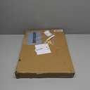 YUHFERA 360° Rotatable Sofa Tray Table for Couch Arm - Height Adjustable End Table for Bed or Chair with Phone & Tablet Slots, TV Tray Table, Side Table Tray for Small Spaces（Black, Arc）