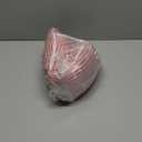 Buckwheat Pillow Cervical Neck Pillow, Buckwheat Hulls Filling Cooling Lumbar Support Pillow, Adjustable Firmness Ergonomic Design with Washable Cover, Red 19"X7"