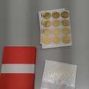 24 Pack Gold Foil Christmas Cards with Envelopes and Inside Messages 6 Assorted Designs Christmas Cards Bulk for Friends, Family, Kids, Boys, Girls.