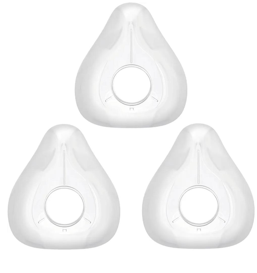 Replacement Cushion for AirFit F20 Medium  Mask Cushions Compatible with Original F20 Frame  UltraSoft Seal & Snug Fit for Full Face Masks(3 Packs)