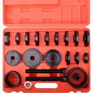 DAYUAN 24pcs FWD Front Wheel Drive Bearing Removal Tool, Wheel Bearing Press Kit Bearing Adapters Bearing Installer Tool