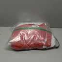 Christmas Candy Cane Blanket Round Plush Throw Blanket Warm Soft Christmas Throw Peppermint Blanket for Bed Sofa Living Room Bedroom Couch Holiday Winter Gifts, 70 Inches