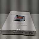 Under Desk Heater with Blanket, Foldable Space Heater with Timer & Thermostat, Electric Foot Warmer for Indoor Use, Quiet & Small Space Foot Warmer for Office & Home, 5-Fold