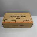 CHEERHOME PETS Sisal Cat Scratcher Bed for Indoor Cats Hammock for Scratching Pad Cat Chair Nartural Sisal Scratch Post for Large Cats Scratcher Lounge, Wooden Cat Furniture(Large)