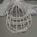 Hat Washer Cage for Washing Machine, Cap Washer with Mesh Bags, Hat Washer for Baseball Caps, Hat Cleaner/Cleaning Protector Cage (White - 2 Pack)