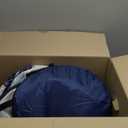 JOYIN White Rocket Ship Pop up Play Tent with Tunnel and Playhouse Kids Indoor Outdoor Spaceship Tent Set