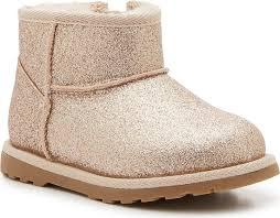 Girl's Boots Kids Glitter Snow Boots 9