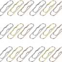 18Pcs Metal Pen Clips Bookmark Pen Holder Pencil Holder Planner Accessories for Notebook Clipboard Journal Planner (Multicolored)