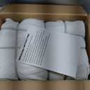 6-Inch Tri-Fold Mattress Full Size - Foldable Futon Sofa Bed with Removable Washable Cover, Folding Memory Foam Futon Mattress | Non-Slip Bottom & Carry Handles for Guest, Camping, Dorm (Beige)