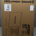 Amzfast 27 Inch Gaming Monitor 200Hz WQHD 2k 2560 x 1440p Monitor, Built-in Speakers, 1ms G-SYNC Compatible, HDR400,132% sRGB, VESA 100x100 Fast IPS Monitor with HDMI 2.0 x 2 & DP 1.4 x 2, AMZG27F5Q (Black)