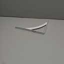 John Sterling Elegante Style Decorative Shelf Bracket, 10-inch, Warm White, RP-0053-10WT