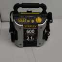 STANLEY J309 Portable Power Station Jump Starter 600 Peak Amp Battery Booster, 3.1A USB Ports, Battery Clamps