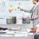 VICNOVA Magnetic Pen Holder, Stands for pens and pencils, Locker Organizer with Strong Magnets Metal Mesh Storage Magnetic Basket for Refrigerator Whiteboard Locker Accessories Classroom Must Haves