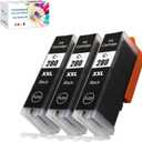 F FINDERS&CO 280 PGBK PGI-280 XXL Black Ink Tank Work with Canon PIXMA TS6320 TR7520 TS8120 TS8320 TR8520 TS9120 (3X PGI-280XXL PGBK)