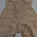 SHAPELLX Strapless Shapewear for Women Deep Plunge Corset Tummy Control Backless Bodysuit Mid Thigh Full Body Shaper (XX-Large, 04-beige-ample Cup(d+))