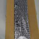 Matte Black Plastic Serving Platters (13 x 4.6 Inch Rectangle Plates) Serving Dishes for Entertaining, Food, Appetizers, Desserts, Cheese Board, Charcuterie, Sushi - Set of 4 Party Trays