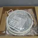 19 Pcs Pots and Pans Set Non Stick Ceramic Cookware Set with Removable Handles, Non Toxic Induction Kitchen Cookware Sets RV Cookware,Dishwasher/Oven Safe PFAS/PTFE/PFOA Free Cream White