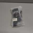 FloFit Non-Slip Pilates Socks for Women with Grips – Barre, Yoga, Workout, Studio Grip Socks – Toeless, Breathable, Anti-Skid (US, Alpha, One Size, Regular, Regular, Black)