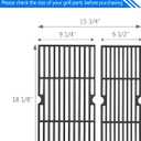 463625217 463625219 Grill Grates Replacement for Charbroil Performance 2 Burner Grill Replacement Parts 463673519 463673517 463673617 463673017 463673519P1 Performance 300 G470-0003-W1