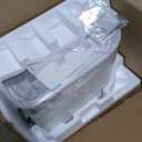 HOROW T38 Artistic Smart Toilet, Bidet Toilet with Powerful Flush, Auto Open/Close Lid, Instant Warm Water, Elongated Heated Seat, Dryer, Night Light, Deodorization