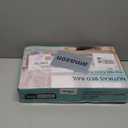 Baby Bed Rail Guard for Toddlers - 47" Toddler Bed Side Rails for Twin, Full, Queen Bunk Size Bed Swing Down Bedrail Extral Tall Child Safety Side Railing Guards for Kids (Grey)