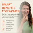 Best Multivitamin for Women with Vitamin D, E  Complete Daily Womens Multivitamin with Biotin, B12, Calcium - Menopause Support Over 40, Complete Natural Energy, Non-GMO - 30 Day Supply