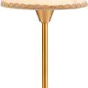 UMEXUS Cordless Table Lamp with Dimmer, Small Rechargeable Battery Operated Lamp Outdoor, Touch Warm Light Ambient Lighting for Restaurant Patio Dining Side End Table Kitchen, Antique Brass