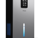 Dehumidifier, Dehumidifiers for Home, 98 OZ Water Tank, (1000 sq.ft) Quiet Dehumidifier for Basement Bedroom Bathroom with Humidity Display, Auto Shut Off, Relaxing 7 Color Ambient Light(Gray)