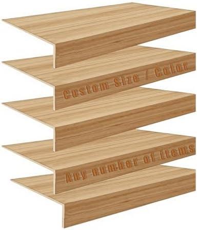 Custom Size Wire Rack Covers for Pantry Wood Grain, Shelf Covers for Wire Shelving, Rustic Closet Shelves Covering Toppers (Custom-Color, Custom-Size)