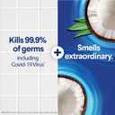 Clorox Scentiva Disinfecting Wet Mop Pad, Disposable Mop Heads, Coconut and Waterlily, 2 Packs, 24 Wet Refills Per Pack