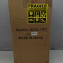 NEEDOMO Lanterns Decorative Outdoor & Indoor, Set of 3 Outdoor Lanterns for Porch, Vintage Candle Lantern Decor for Living Room, Fireplace, Kitchen Dining Table, Patio, Garden, Wedding, White (White-24"/18"/12"h)