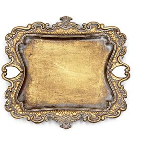 Vintage Small Gold Ring Dish, Birthday & Wedding Gifts for Women，Wedding Ring Tray