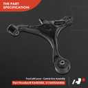 A-Premium 12Pcs Front Suspension Kit, Lower Control Arm, Sway Bar Link